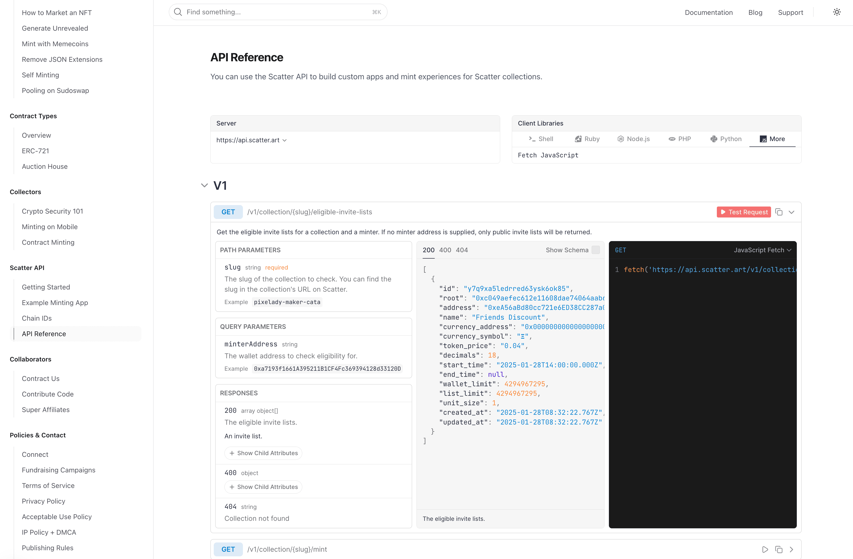 API Reference