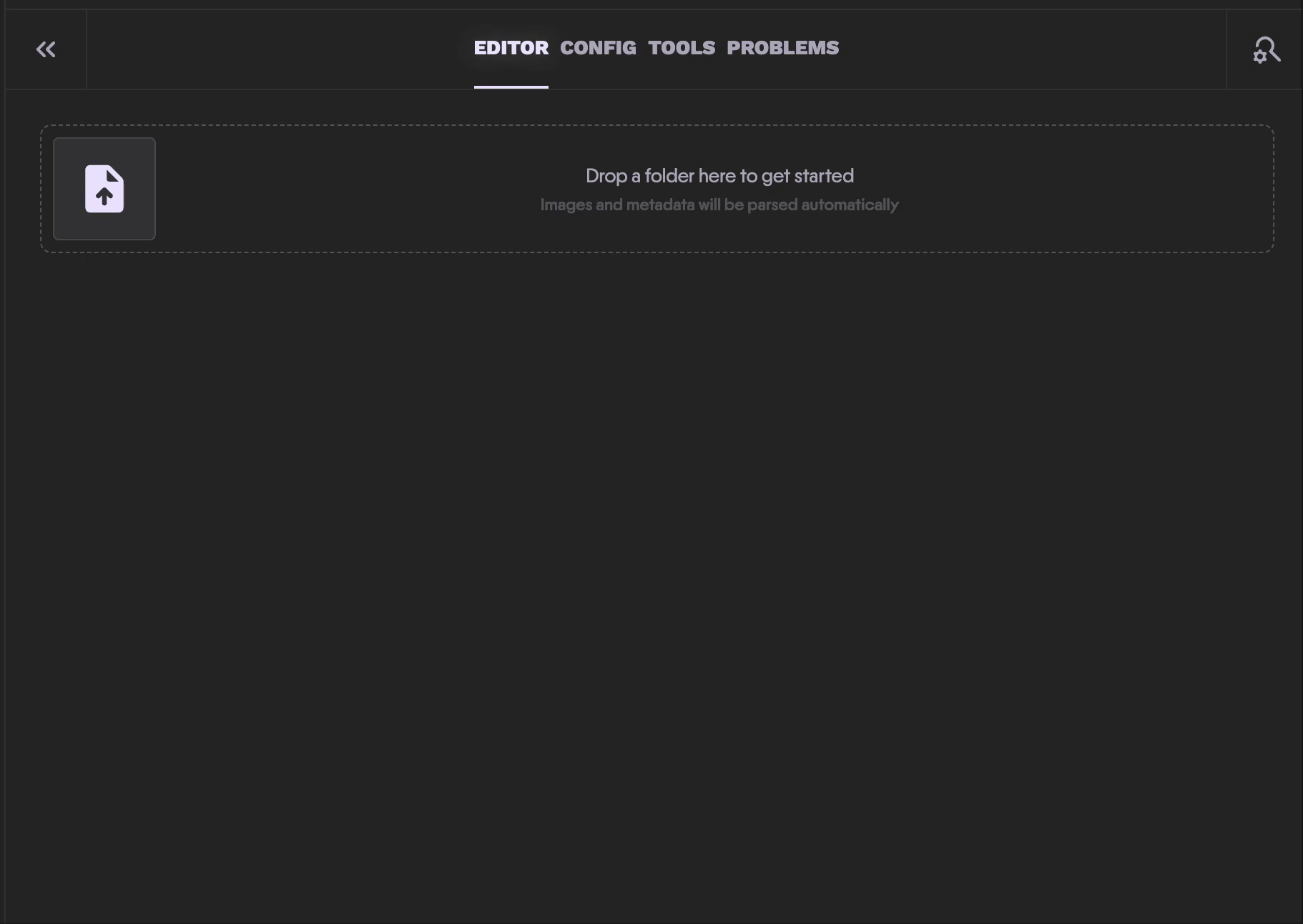 Uploader initial upload