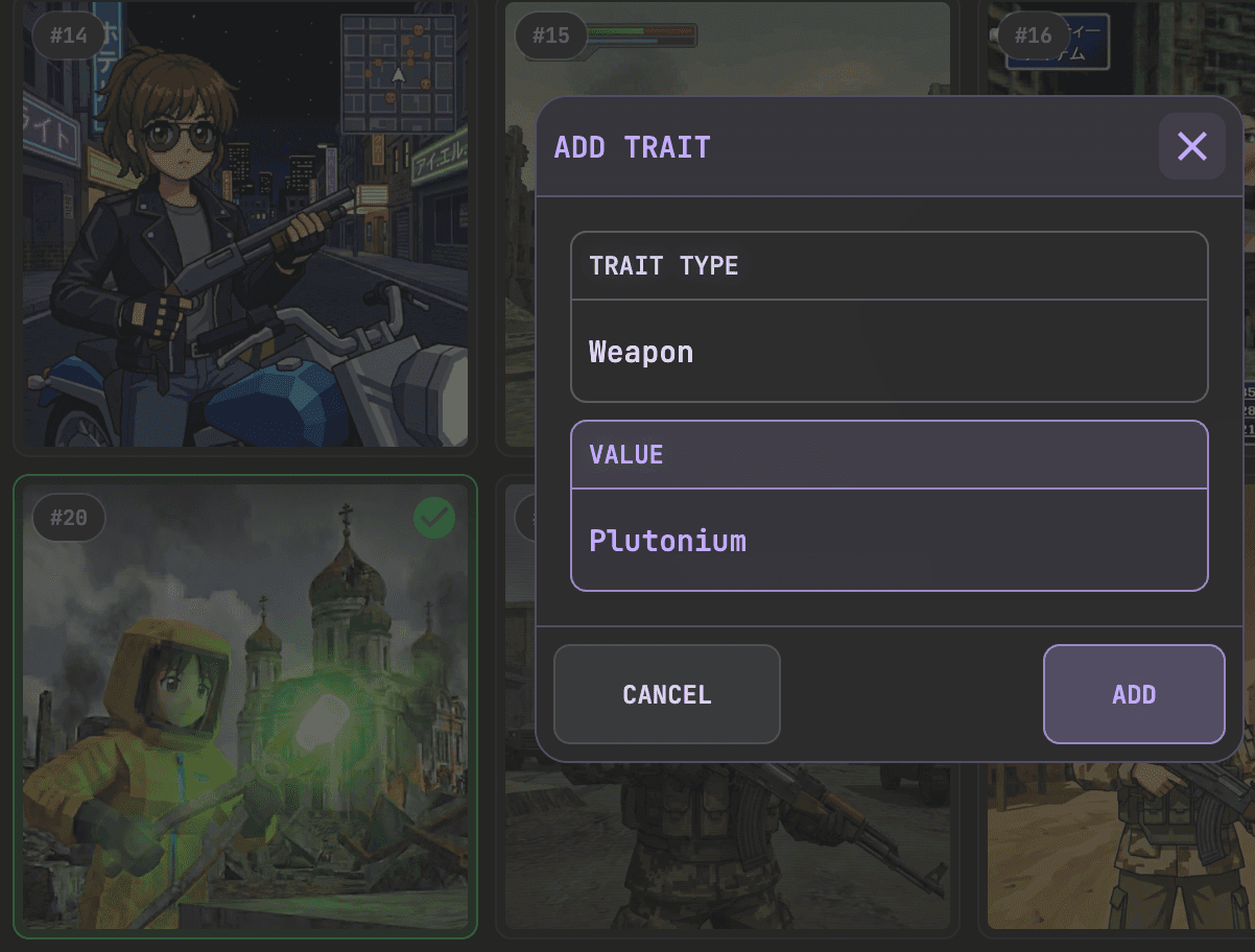 Metadata editor